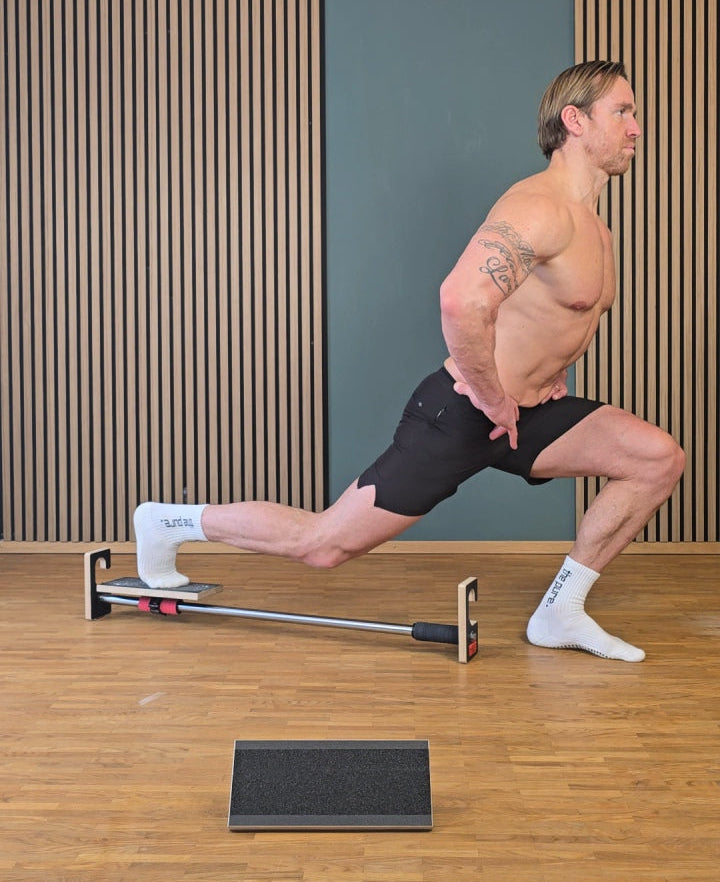 Der gedehnte Ausfallschritt mit dem pure. Board - probier mal aus!