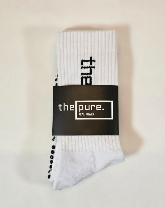 the pure. Socken Antirutsch Größe L